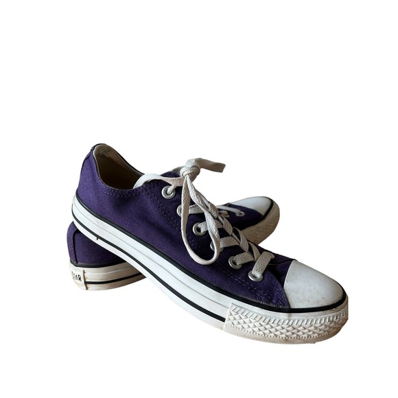 Converse Shoes - Converse all stars low Top Womens size 7 in purple
